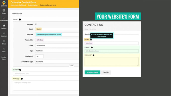 Create html form,web form,responsive design by App_mockup | Fiverr