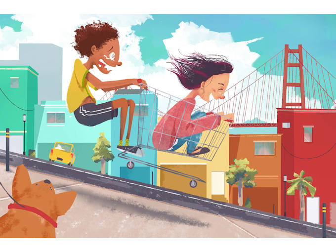draw childrens book illustration