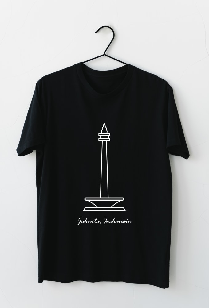 Create A T Shirt Design From Any City Icon By Fadlon