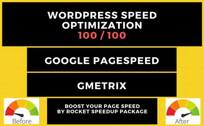 Do Wordpress Speed Optimization By Gmetrix Pagespeed By Saifrehman92