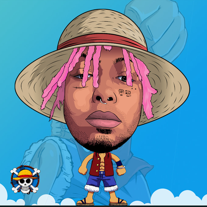 draw you with one piece style