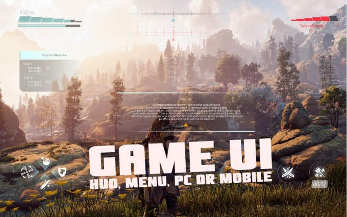 Do Hud And Menu Ui For Games By Benuasoftworks
