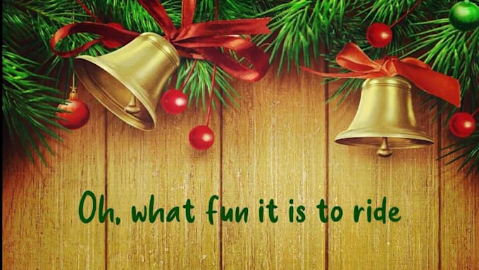 create lyrics video for hymns poem or song