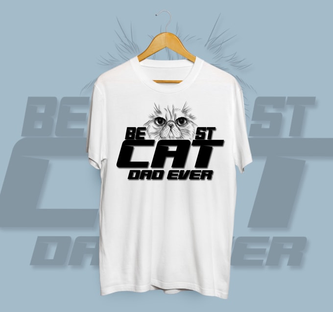 cat t shirt design