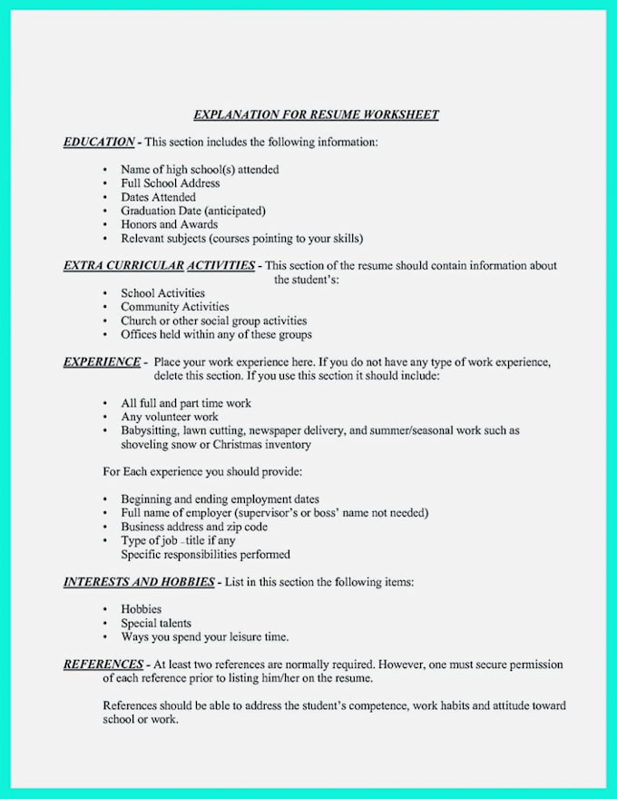 Make Professional Resume For Any Job By Farihakhan557