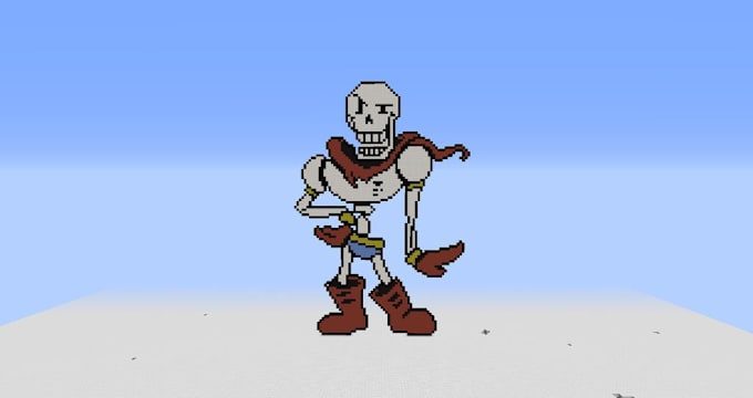 Make A Pixel Art In Minecraft Of Anyting You Want By Senimaeu66
