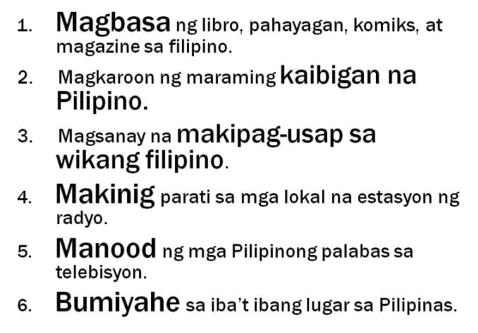 Teach you some tagalog filipino words by Europelove | Fiverr