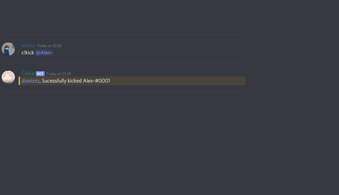 custom discord bot