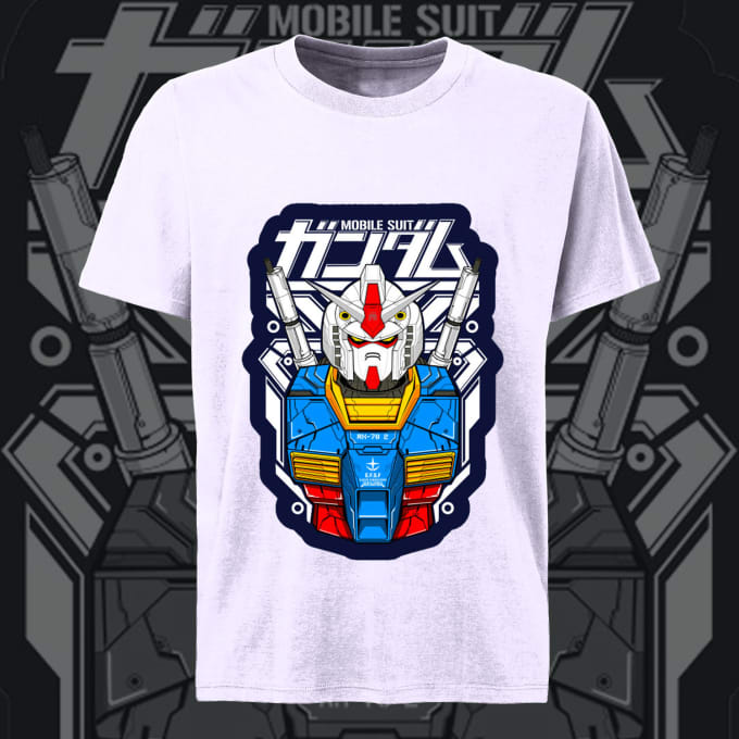 anime t shirt design