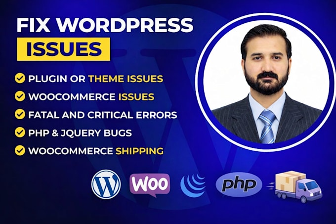 fix your PHP, woocommerce, wordpress, rest API, jquery bugs