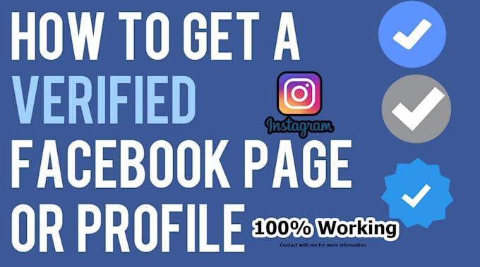 Verify Blue And Grey Tickmark On Your Page Or Profile By Verificationsm But how can you yourself get verified on instagram? verify blue and grey tickmark on your