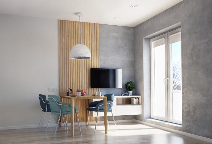 Create realistic interior visualization in 3ds max by Klevtsevich | Fiverr