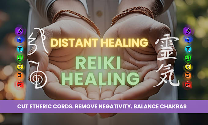 send a vibrant flow of reiki energy for healing