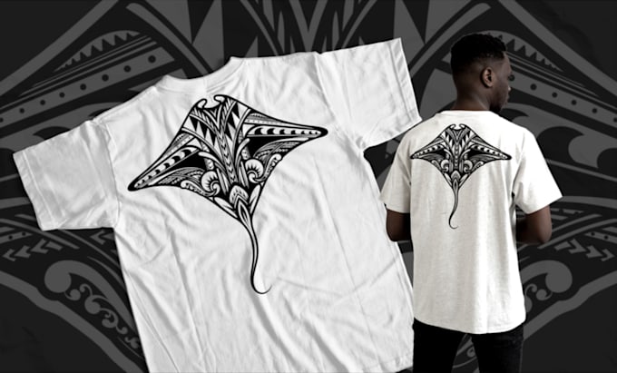 create tribal illustration pattern design