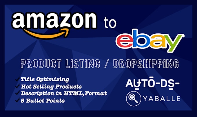 do amazon to ebay dropshipping top listing