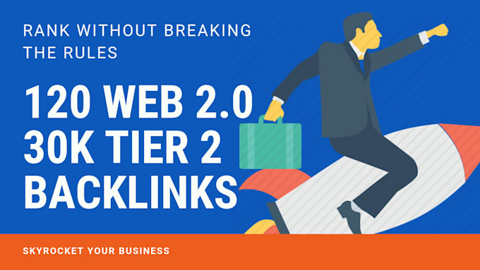 120 high authority, 30k tier backlinks for SEO with login