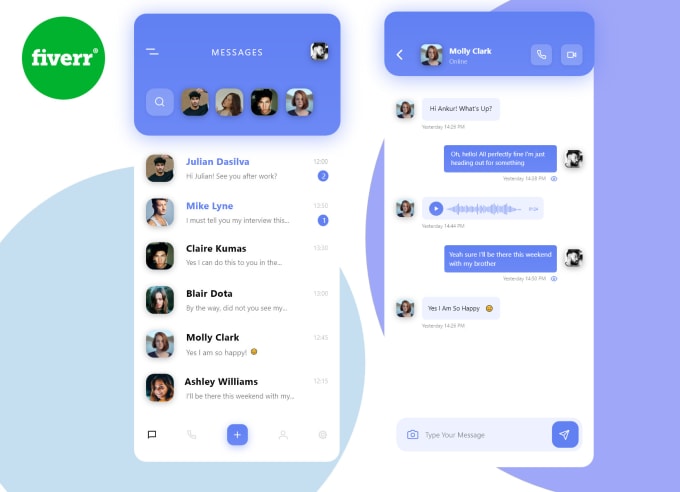 Android chat app