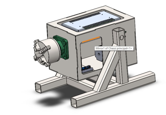 Do 3d Modeling Of Mechanical Parts And 2d Drawing By Paulocosta217
