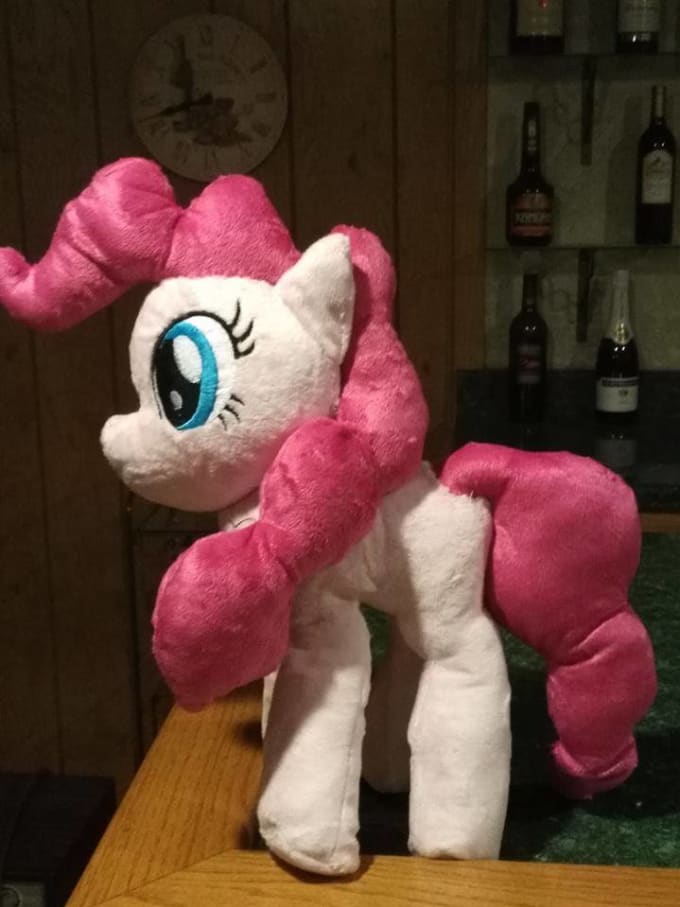 my little pony custom plush