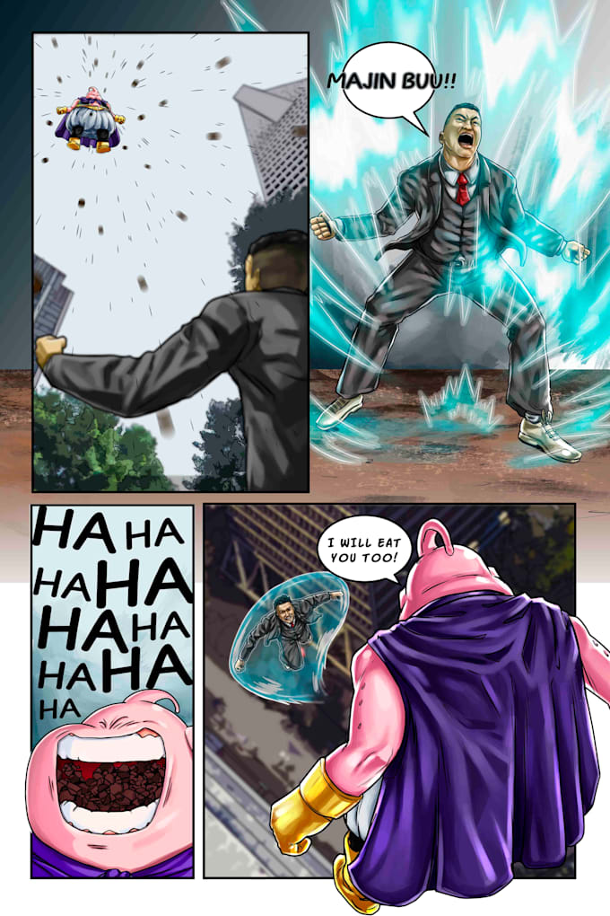 make your comic or manga page