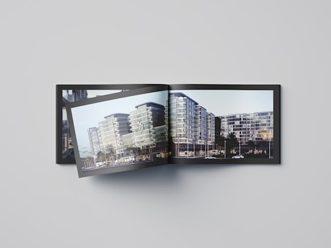 design brochure in a trendy style