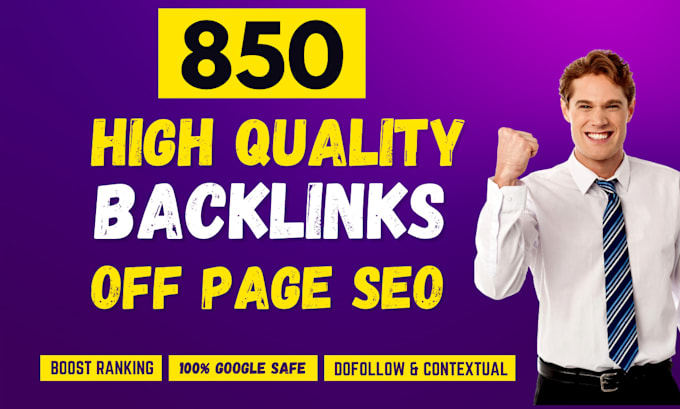 monthly off page SEO link building with high da dofollow backlinks