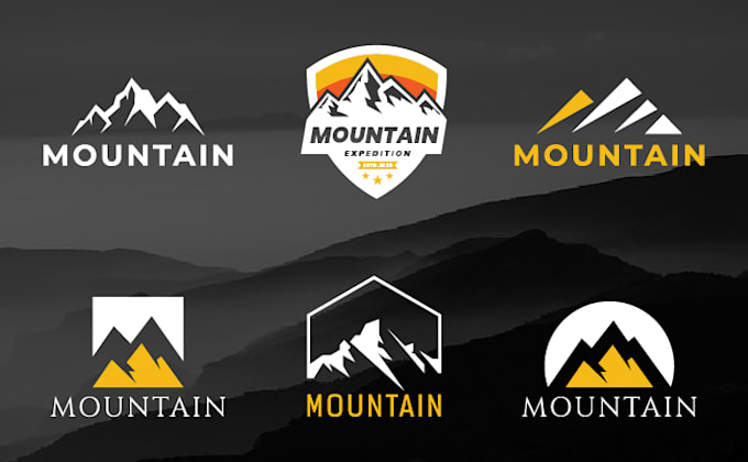 design a mountain logo within 18 hour