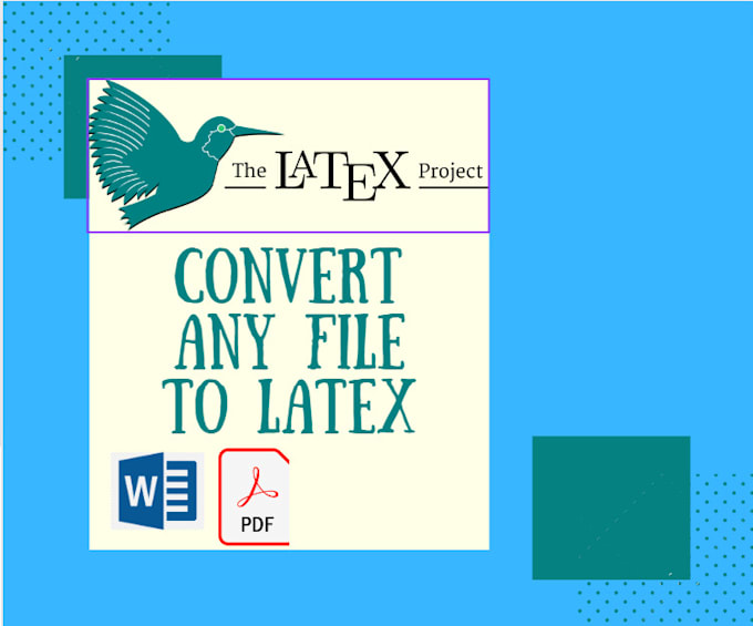 convert any file PDF and word to latex