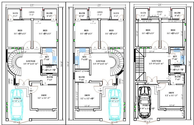 Edit And Design 2d Hand Sketch Or 3d Autocad Floor Plans By
