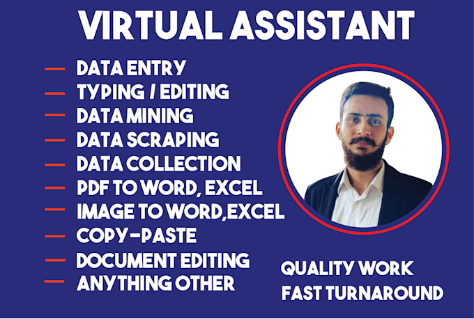 do data entry, mining, and scraping job