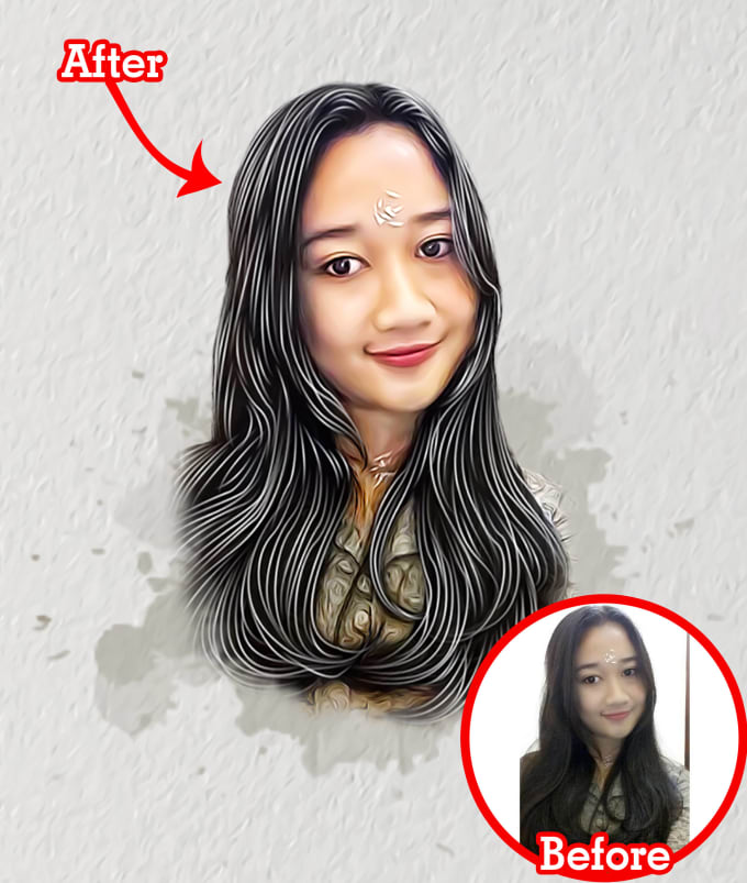 Turn your photos into portrait digital oil painting by Agus_widiana