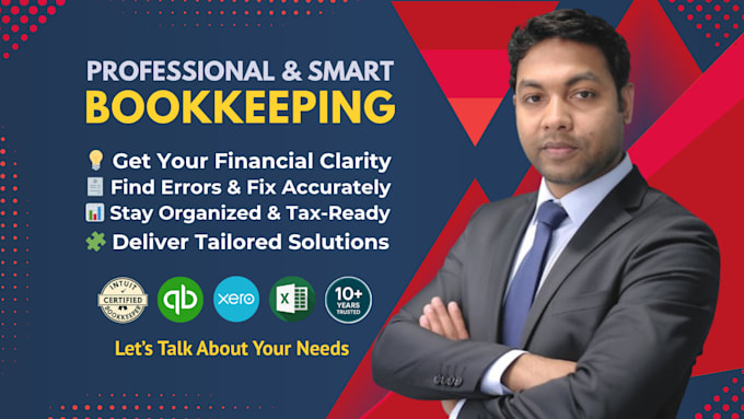 Do expert quickbooks bookkeeping, qbo clean up, and xero setup by ...