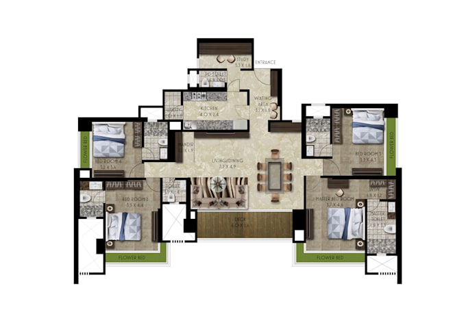 Render Your Auto Cad Plans By Sarthakkhurana1 Fiverr