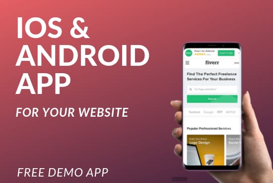 convert website to flutter app