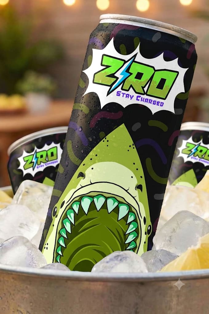 stand out brand identity energy drink