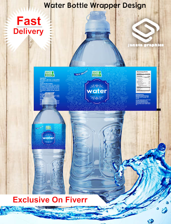 do professional product label design and 3d mockup
