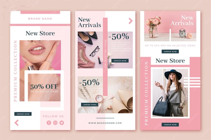 design constant contact, omnisend newsletter, email template