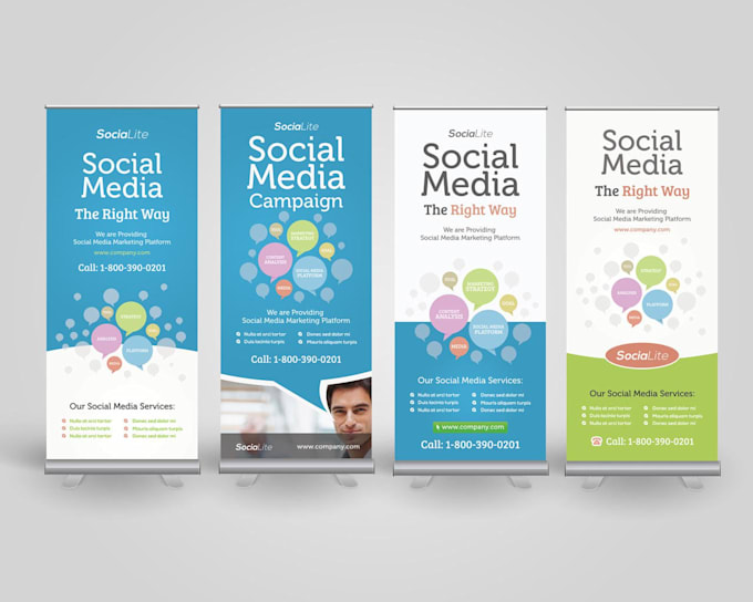 >Design Creative Rollup Banner Retractable Standee By Creativakashray