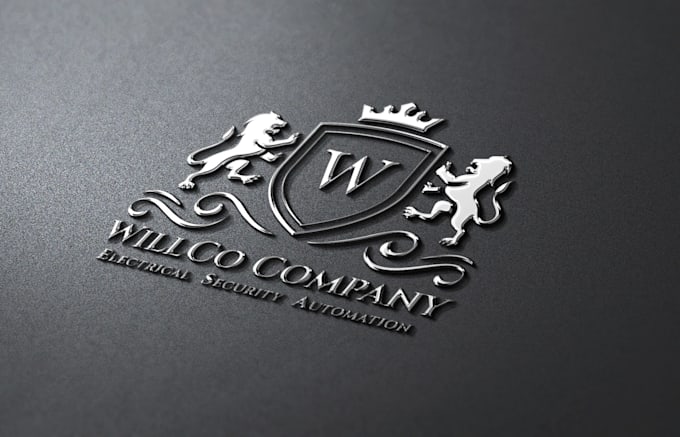 Design Crest Heraldic, Luxury Logo