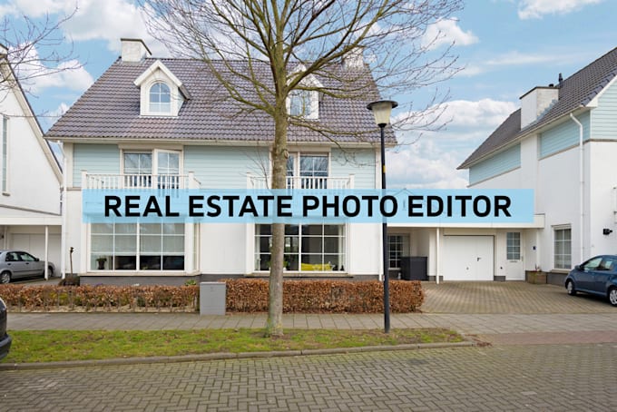do photo editing in real estate professionally