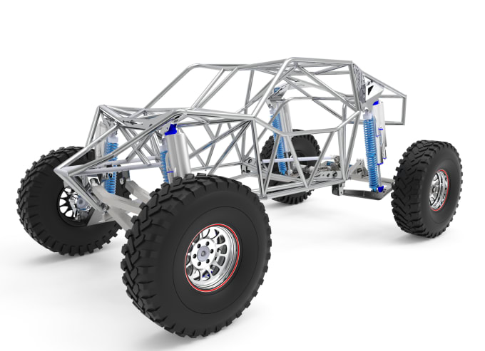 Design frame and suspension geometry by Gealurudancang Fiverr