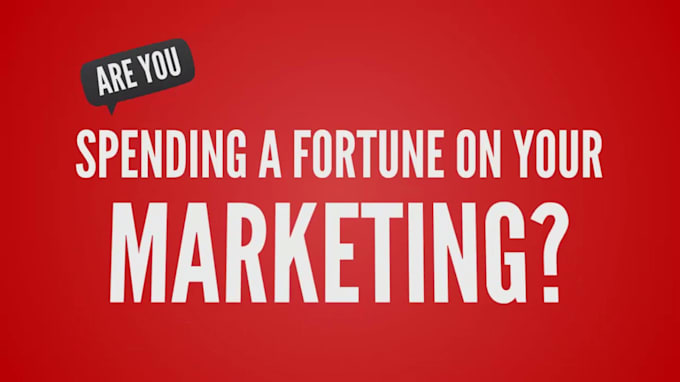create 2 kinetic videos for ur business