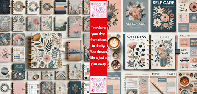 design unique pages for your planner