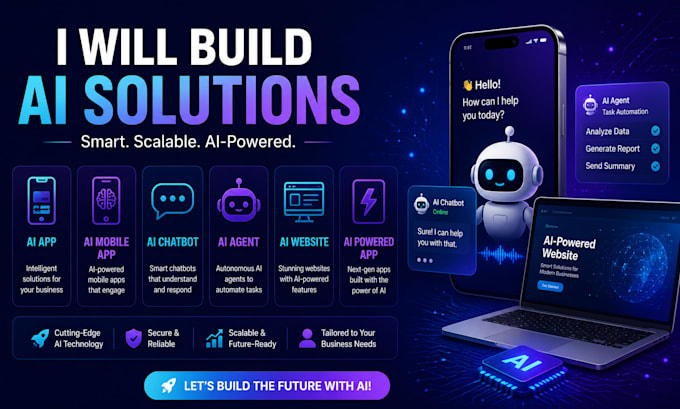 build ai app ai mobile app ai chatbot ai agent ai website ai powered app