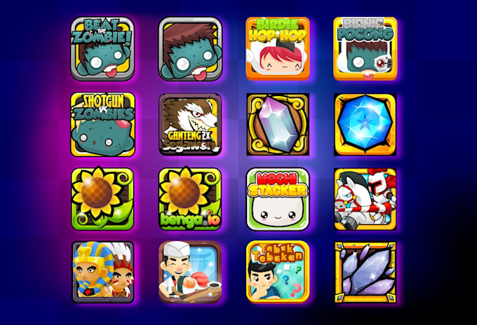 create high quality icon for your video game