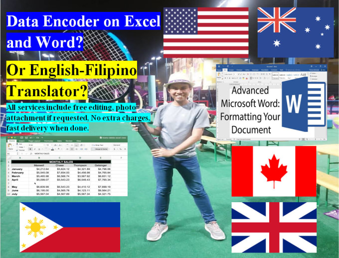 Do data encoding and english filipino translation by Belyang Fiverr