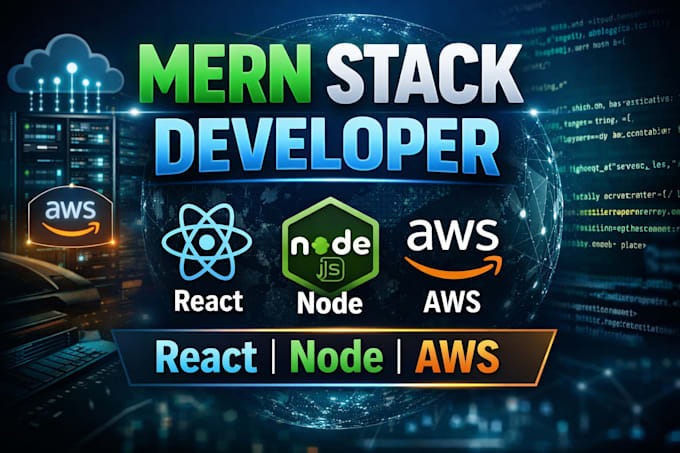 create a scalable mern stack web app with react node js  express  mongodb  AWS