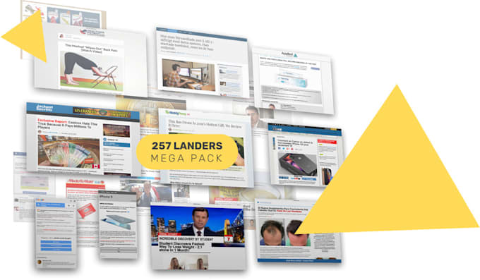 deliver adplexity 250 most converting landing pages