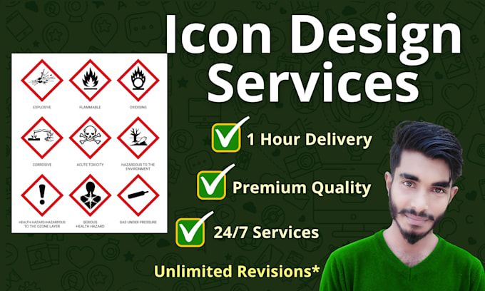 design awesome icon pack premium quality app, web, all icons