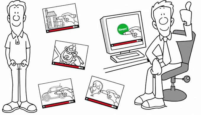 make whiteboard video animation